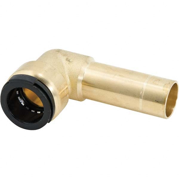 Watts - Metal Push-To-Connect Tube Fittings Type: Elbow Tube Outside Diameter (Inch): 0.5 - Americas Industrial Supply