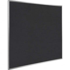 Ghent - Cork Bulletin Boards Style: Recycled Rubber Tack Bulletin Board Color: Black - Americas Industrial Supply