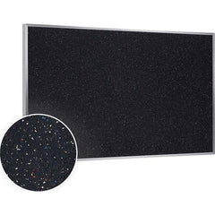 Ghent - Cork Bulletin Boards Style: Recycled Rubber Tack Bulletin Board Color: Confetti - Americas Industrial Supply