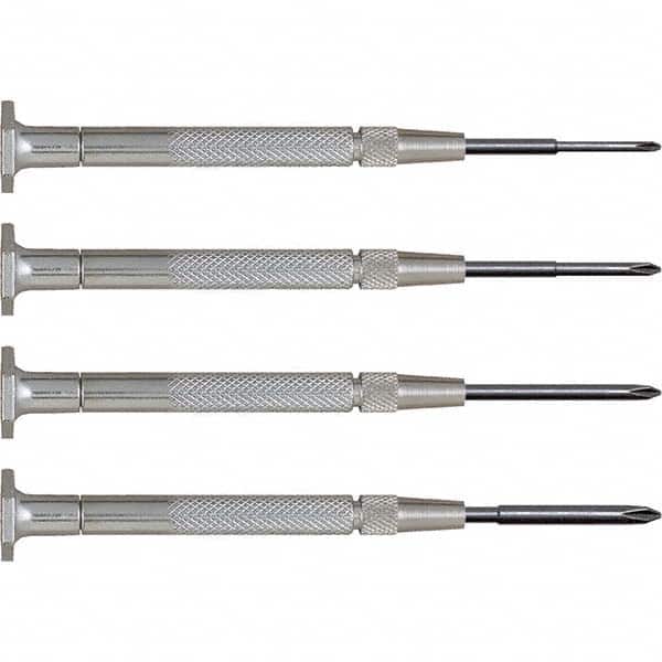 Moody Tools - Precision & Specialty Screwdrivers Type: JIS Overall Length Range: 3" - 6.9" - Americas Industrial Supply