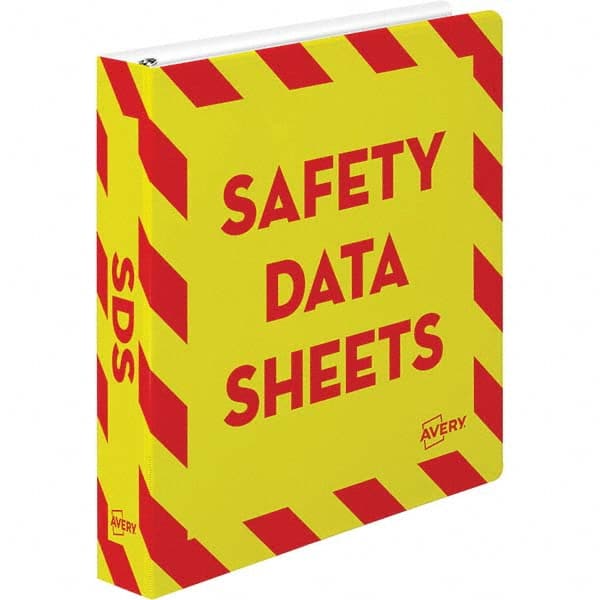 AVERY - Ring Binders Binder Type: 3 Hole Binder Capacity: 400 Sheets - Americas Industrial Supply