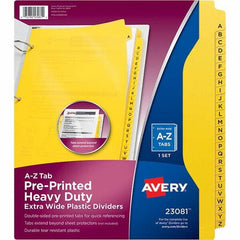 AVERY - Tabs, Indexes & Dividers Indexes & Divider Type: Preprinted Tab Dividers Size: 8 1/2 x 11 - Americas Industrial Supply