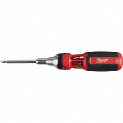 Milwaukee Tool - Screwdriver Bit Sets Type: Multi-Bit Screwdriver; Mulit-Purpose Tool Drive Size: 1/4 (Inch) - Americas Industrial Supply