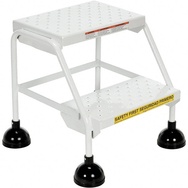 Vestil - 18-1/2" High 300 Lb Capacity 2 Step Step - Americas Industrial Supply