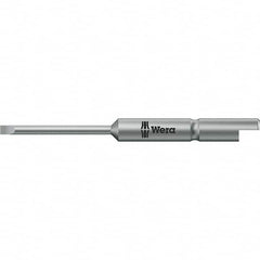 Wera - Slotted Screwdriver Bits Reversible: Reversible Blade Width (mm): 2.50 - Americas Industrial Supply