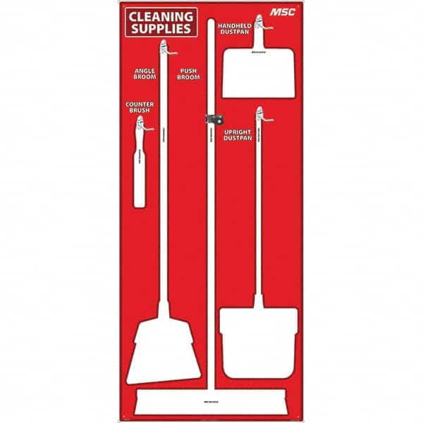 NMC - 30 x 68" Aluminum Shadow Board - Americas Industrial Supply