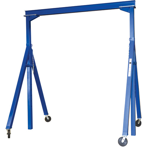 Adj Height Steel Gantry Crane 2K 10 × 16 - Exact Industrial Supply