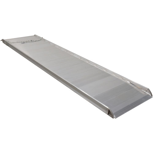 Alum Walk Ramp Overlap Style 144 × 38″ - Exact Industrial Supply