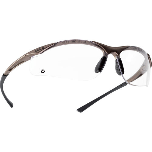 CONTOUR - Clear Lens - Dark Gunmetal Frame PC ASAF - Americas Industrial Supply