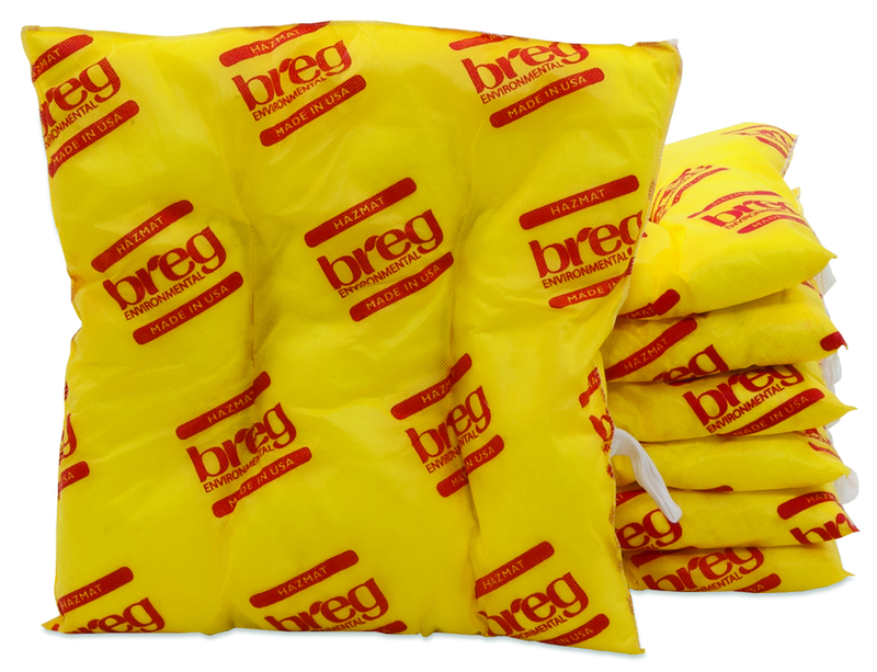 #BHP1717Â Hazmat Pillow 17" x 17" 16 Per Box - Sponge Absorbents - Americas Industrial Supply