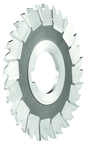 4 x 1/4 x 1 - Cobalt - Staggered Tooth Slitting - 32T - TiAlN Coated - Americas Industrial Supply