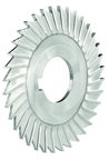 6 x 1/4 x 1-1/4 - Cobalt - Straight Side Tooth Slitting - 42T - TiCN Coated - Americas Industrial Supply