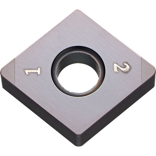 CNGA 432 KBN35M, 1/32″ Corner Radius, 3/16″ Thick, 1/2″ Inscribed Circle, MEGACOAT, 80 Degree Diamond, Turning Indexable Insert