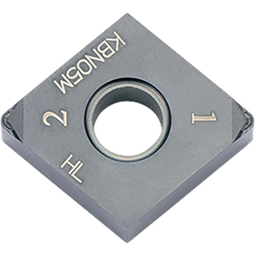 CNGM 432 HL KBN05M, 1/32″ Corner Radius, 3/16″ Thick, 1/2″ Inscribed Circle, MEGACOAT, 80 Degree Diamond, Turning Indexable Insert