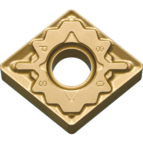 CNMG 432 PS CA025P, 1/32″ Corner Radius, 3/16″ Thick, 1/2″ Inscribed Circle, TiCl2O3/TiN, 80 Degree Diamond, Turning Indexable Insert