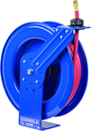 #SH-N-450 For 1/2" x 50' Hose Low Pressure Spring Rewind Hose Reel with Super Hub w/ Hose - Americas Industrial Supply