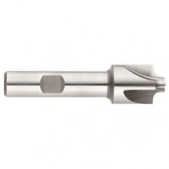 1/8" Radius - 5/8 x 1/2" Shank - Cobalt - Corner Rounding EM - 4 FL Uncoated - Americas Industrial Supply