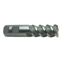 1" Dia. - 4-1/2" OAL - M42 - High Spiral SE End Mill - 3 FL - Americas Industrial Supply