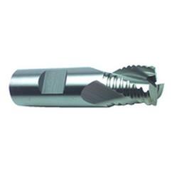 1/2" Dia. - 2-1/2" OAL - TiN M42 - Roughing SE EM - 3 FL - Americas Industrial Supply