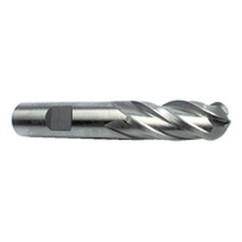 5/8" Dia. - 3-3/4" OAL - HSS - Ball End SE EM - 4 FL - Americas Industrial Supply