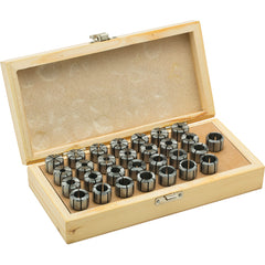 1/8-9/16X1/64 INCR COLLET SET - Exact Industrial Supply