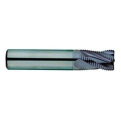 1/4" Dia. - 2-1/2" OAL - TiAlN CBD - Roughing HP End Mill - 3 FL - Americas Industrial Supply