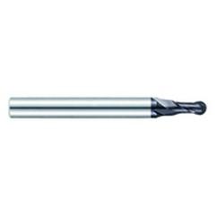 .043" Dia. - 1-1/2" OAL - AlTiN CBD-Ball Nose HP End Mill-2 FL - Americas Industrial Supply