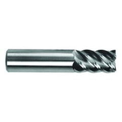 7/16" Dia. - 3" OAL - CBD - 60° Helix HP End Mill - 3 FL - Americas Industrial Supply