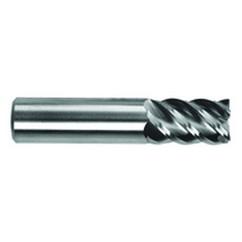 3/8" Dia. - 2-1/2" OAL - AlTiN - CBD - 45° Helix HP End Mill - 5 FL - Americas Industrial Supply