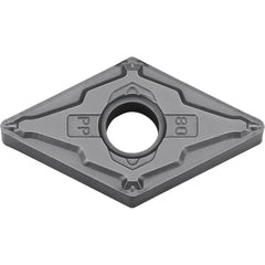DNMG 431 PP TN610, 1/64″ Corner Radius, 3/16″ Thick, 1/2″ Inscribed Circle, TiCN, 55 Degree Diamond, Turning Indexable Insert