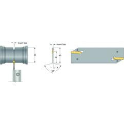 TWECOB-DNTF-26-30 Parting Off Blade - Americas Industrial Supply