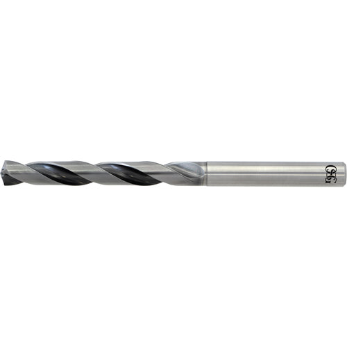 2.6 mm Dia. × 3 mm Shank × 24 mm Flute Length × 78 mm OAL, 5xD, WXL, 2 Flute, Coolant Thru, Solid Carbide Drill - Exact Industrial Supply