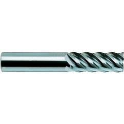 1/2-1/2-1-1/4-3 R.030 5Fl Reg SE H-45 R.030 CBD TiAlN-Futura Coated End Mill - Americas Industrial Supply