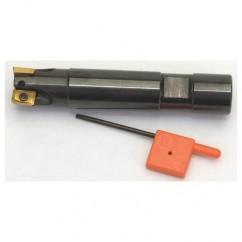 3/4" Dia. - 3/4" Shank 4" OAL 90 Degree Indexable End Mill - Uses APKT 1003 Inserts - Americas Industrial Supply