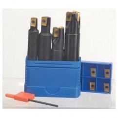 5/8", 3/4" & 1" 90 Degree Indexable End Mills PLUS 10 Inserts - Americas Industrial Supply
