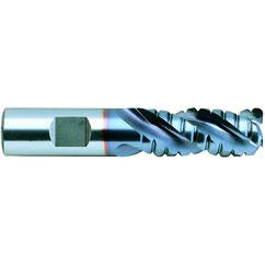 1 X 1 X 3 X 5-1/2 R 060 3Fl Med SE Rougher Alum T15 TiCN Coated End Mill - Americas Industrial Supply