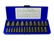 25 Piece Hex Head Multi-Spline Extractor Set - Americas Industrial Supply