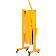 Steel Expand-A-Gate W/Casters 15-144 W - Exact Industrial Supply