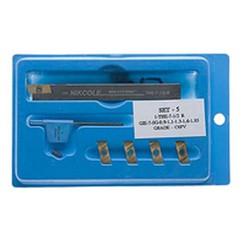 THE710R - 1 x 1" SH - Mini Groove Toolholder - Americas Industrial Supply