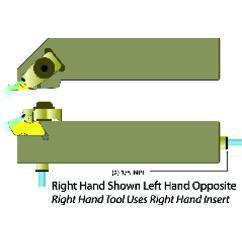 ADNSL123B - Coolant Thru- LH - Threading Toolholder Use Insert NG-3L - Americas Industrial Supply
