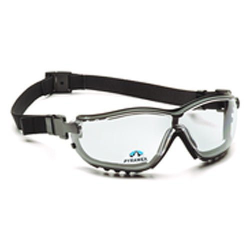 2.5 Magnification Safety Glasses- Clear Lens, Black Frame V2 Reader Style - Americas Industrial Supply