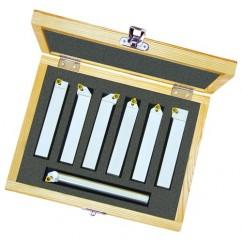 6 Sq & 1 Rnd SH - 5/8" Sq SH-1/2" Round SH - Turning Kit - Americas Industrial Supply