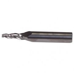 1/8" Dia. - 2-1/2" OAL - CBD - Tapered SE EM - 3 FL - Americas Industrial Supply