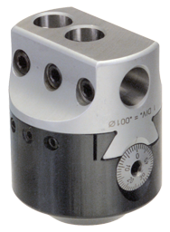 30 NAT w/Drive Flange x 1-1/2-8 Thread Mount - Boring Head Shank - Americas Industrial Supply
