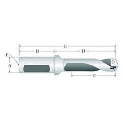 60712S-20FM Spade Drill Holder - Americas Industrial Supply