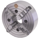 18" 4 Jaw Independent Chuck; Flatback; Steel Body - Americas Industrial Supply