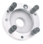 Set-Tru Adaptor Plate - For 6" Chucks; DIN6 Mount - Americas Industrial Supply