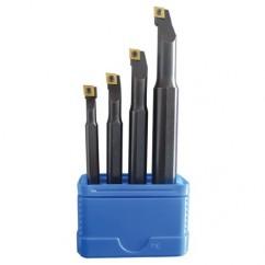 Set of 4 Boring Bars - Includes 1 of Each: S05HSCLCR2, S06JSCLCR2, S08KSCLCR2, S10MSCLCR2 - Americas Industrial Supply