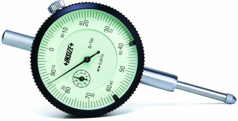 #2307-1 1" Travel Dial Indicator .001 Graduation - Americas Industrial Supply