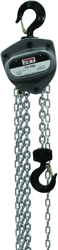 L100-150WO-10, 1.5 Ton Hoist with Overload Protection and 10' Lift - Americas Industrial Supply
